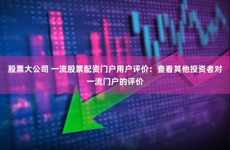 股票大公司 一流股票配资门户用户评价：查看其他投资者对一流门户的评价
